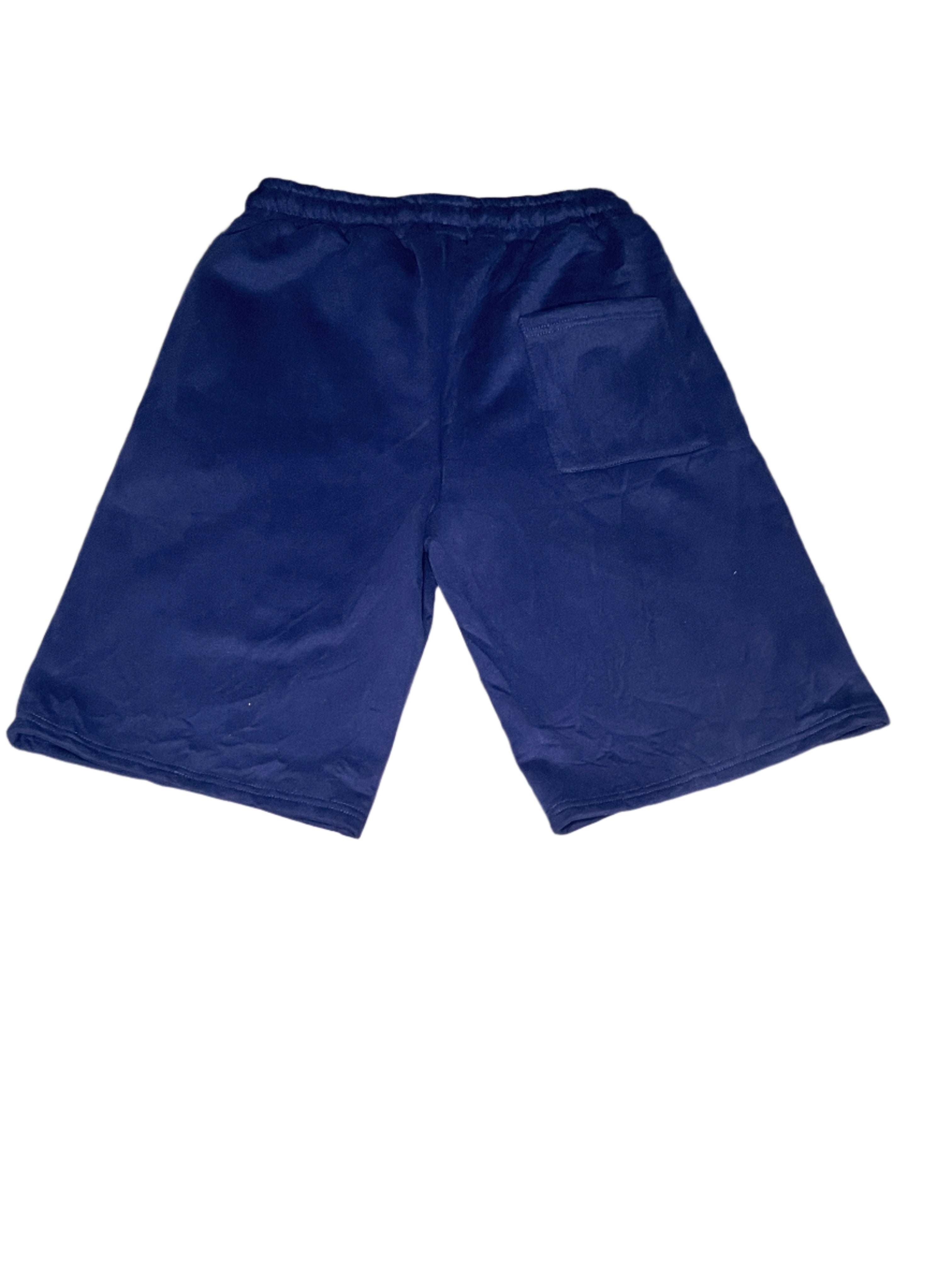 SP BLUE DISTRESSED SHORTS