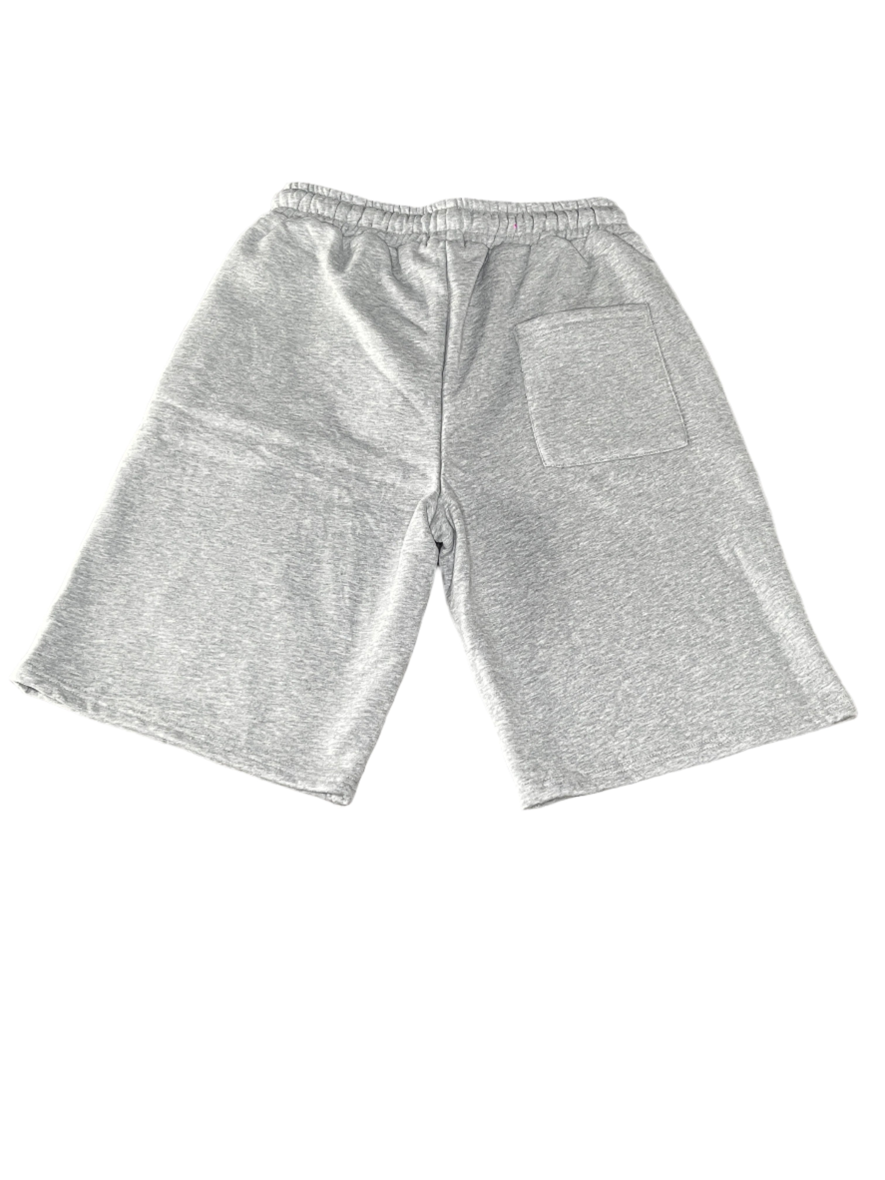 SP GREY DISTRESSED SHORTS